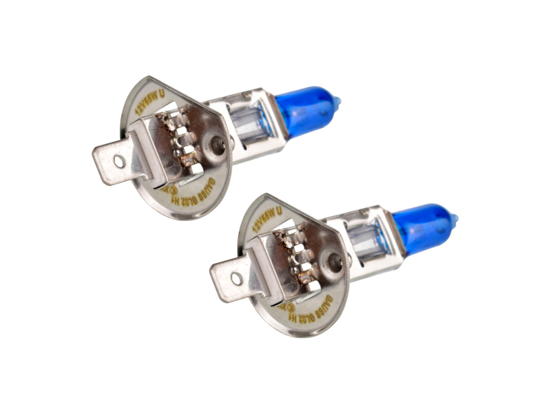Kit 2 Lâmpadas H1 12V 55W Azul Halogena Base P14,5S