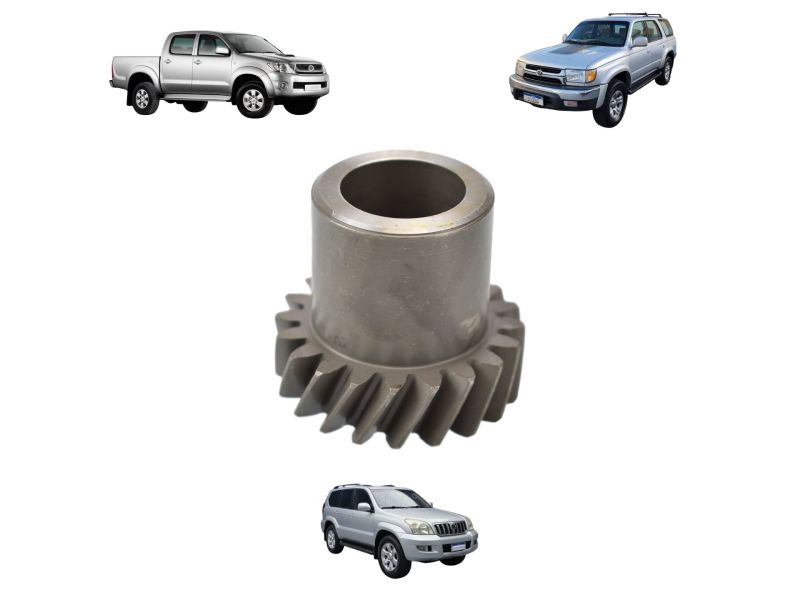 Engrenagem Eixo Balanceiro Direito Toyota Hilux SW4 3.0 4x4 1995/2015